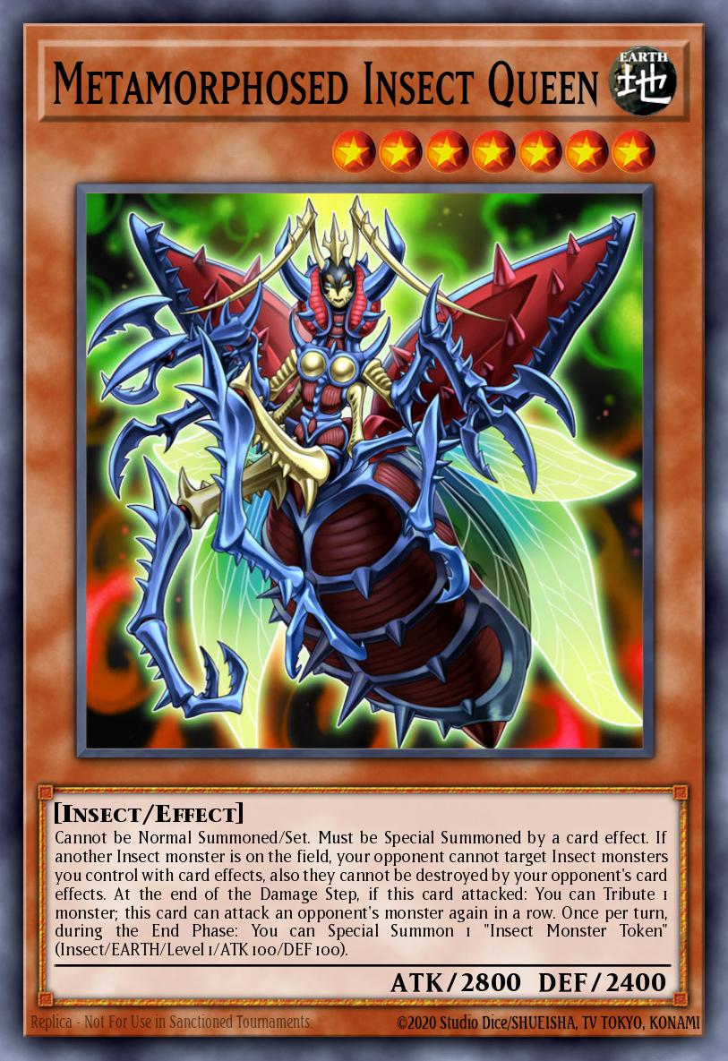 Rainha dos Insetos Metamorfoseada — Legendary Duelists: Ancient Millennium EN008