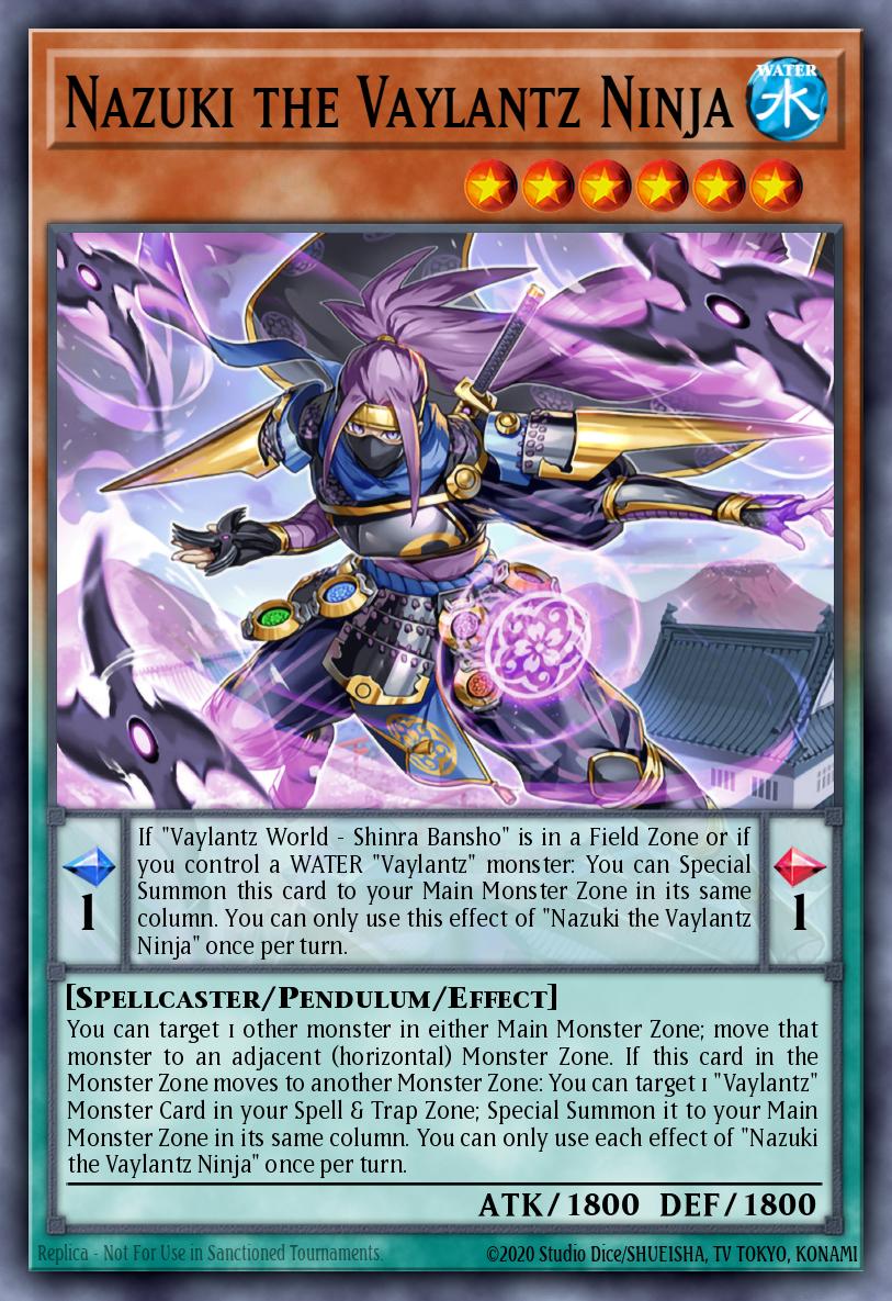 Nazuki, o Ninja Vaylantz — Tactical Masters EN003
