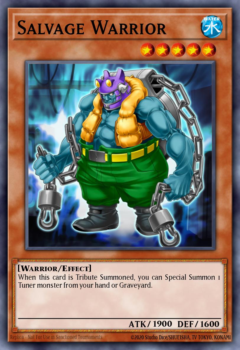 Salvage Warrior — Extreme Victory Sneak Peek Participation Card EN003