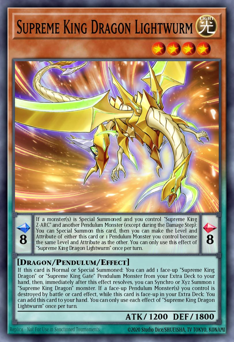 Supreme King Dragon Lightwurm — Age of Overlord EN002