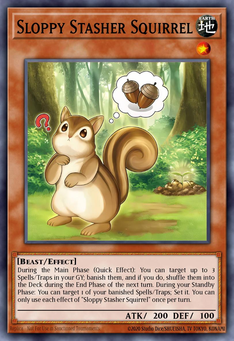 Sloppy Stasher Squirrel — Maze of Muertos EN036
