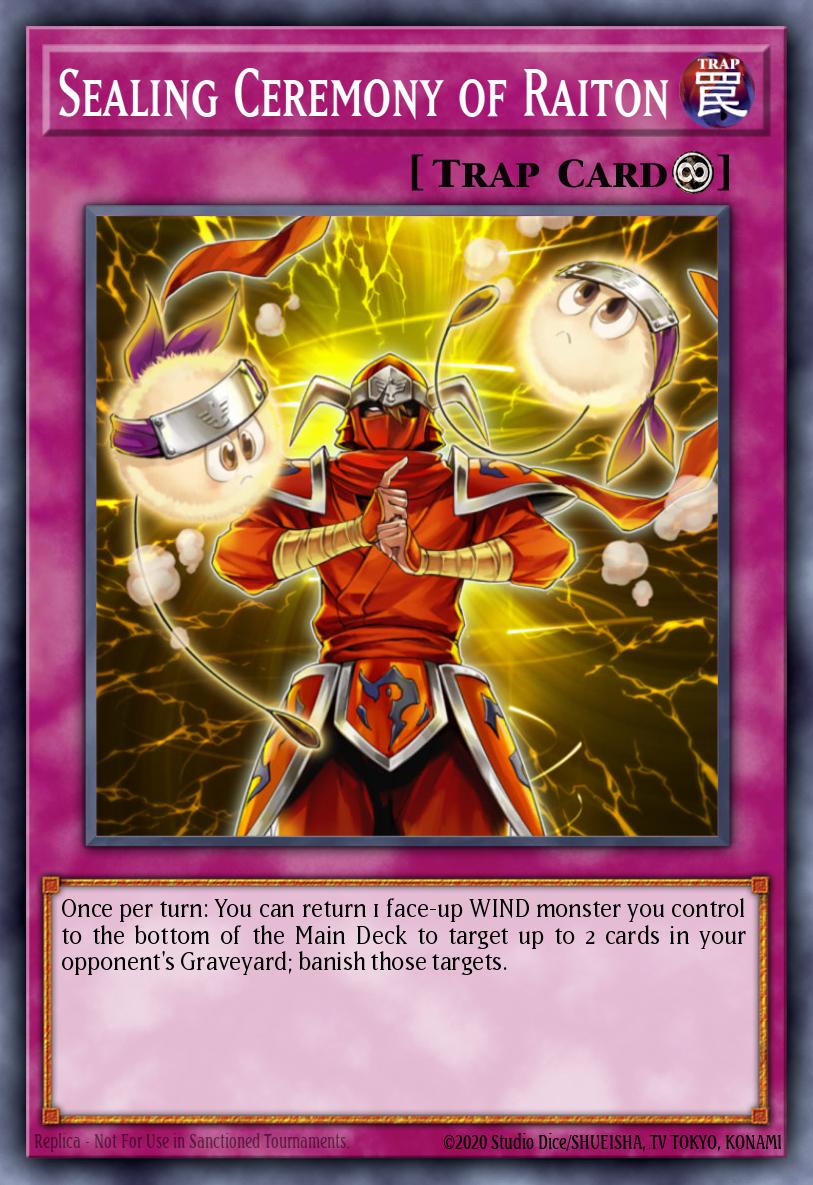 Sealing Ceremony of Raiton — Galactic Overlord Sneak Peek Participation Card EN078