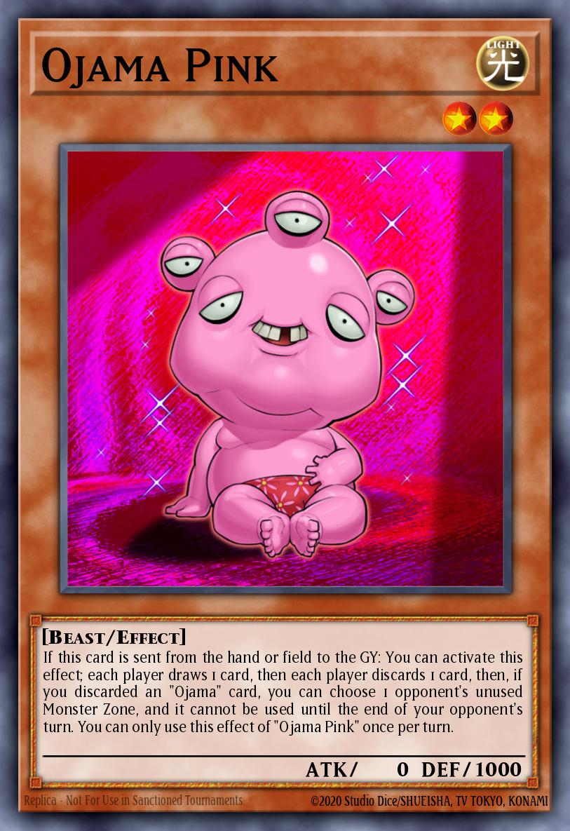 Ojama Rosa — Blazing Vortex Premiere! promotional card EN036