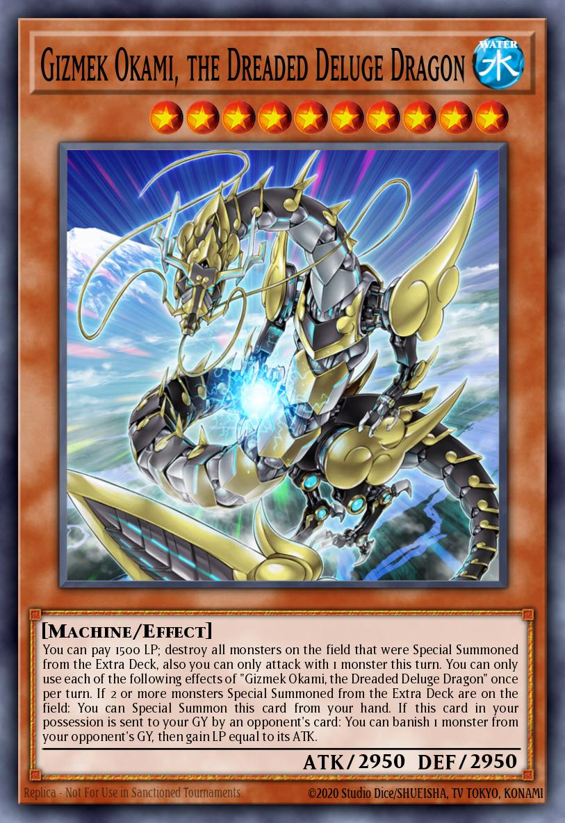 Bugiganga Okami, o Dragão do Dilúvio Temido — 2021 Tin of Ancient Battles EN121