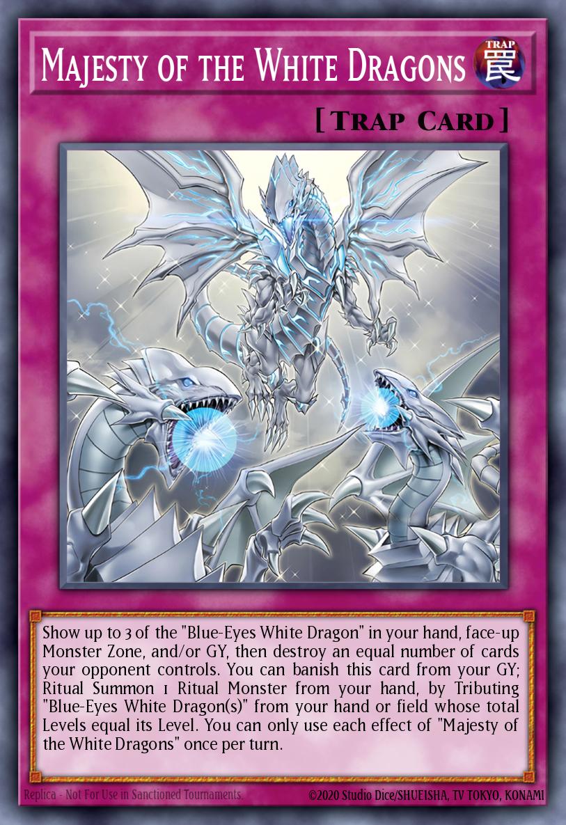 Majesty of the White Dragons — Structure Deck: Blue-Eyes White Destiny EN027