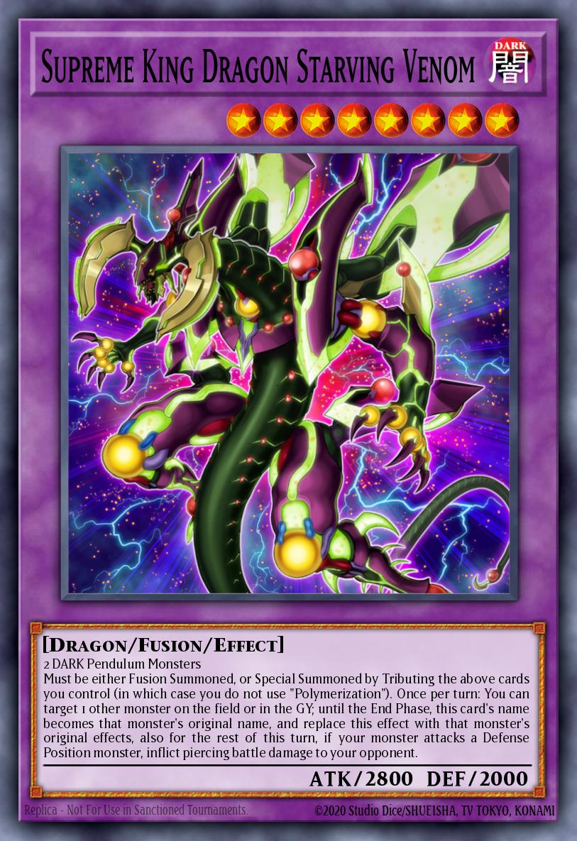 Rei Supremo Dragão de Peçonha Insaciável — Legendary Dragon Decks ENC26