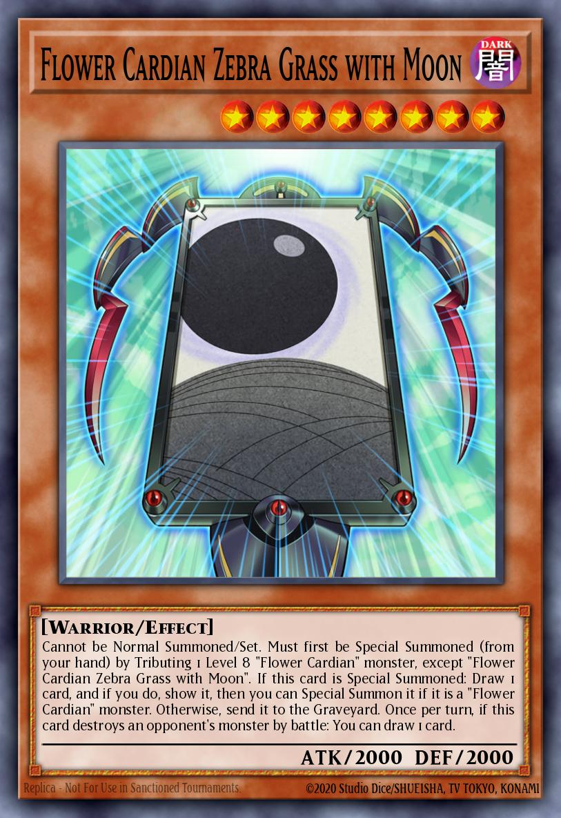 Flor Cardian Grama da Zebra com a Lua — Dragons of Legend: Unleashed EN036