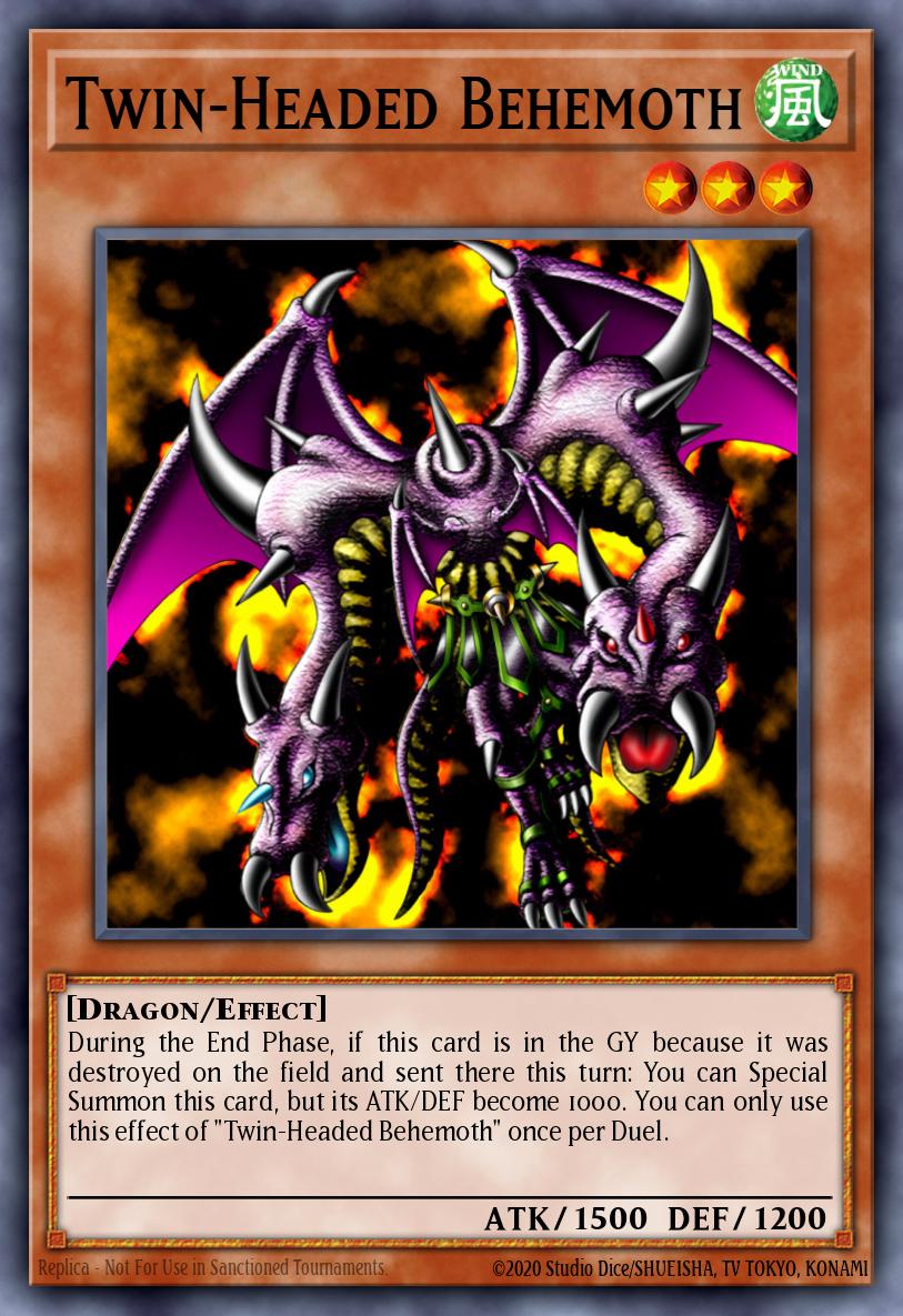 Behemoth de Duas Cabeças — Dragunity Legion Structure Deck EN017