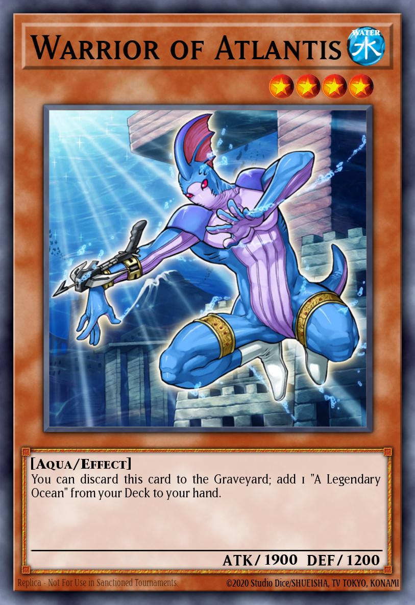 Guerreiro de Atlântica — Realm of the Sea Emperor Structure Deck EN013