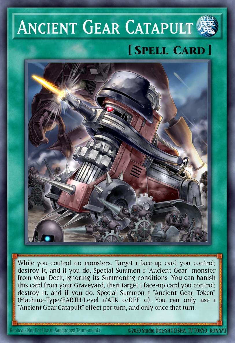 Catapulta do Mecanismo Antigo — Machine Reactor Structure Deck EN021
