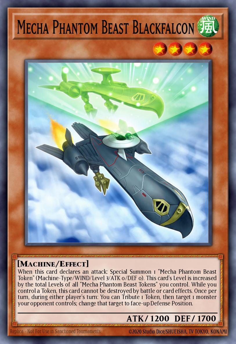 Besta Fantasma Mecha Falcão Negro — 2014 Mega-Tin Mega Pack EN009
