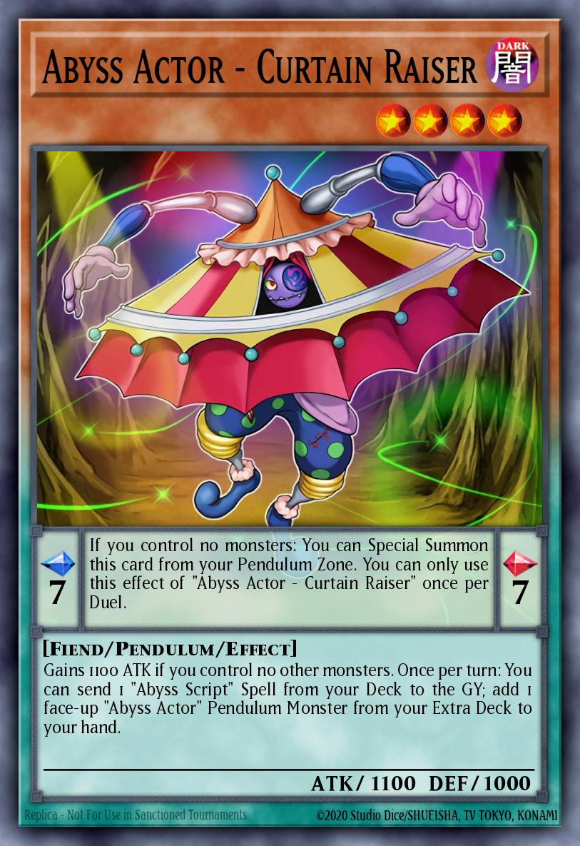 Ator do Abismo - Erguedor de Cortinas — OTS Tournament Pack 21 EN015