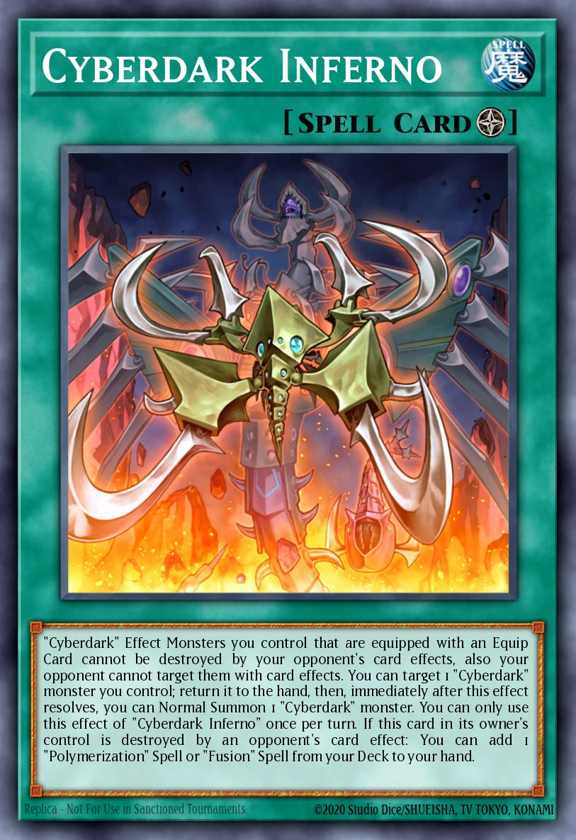 Inferno Cibersombrio — Structure Deck: Cyber Strike EN028