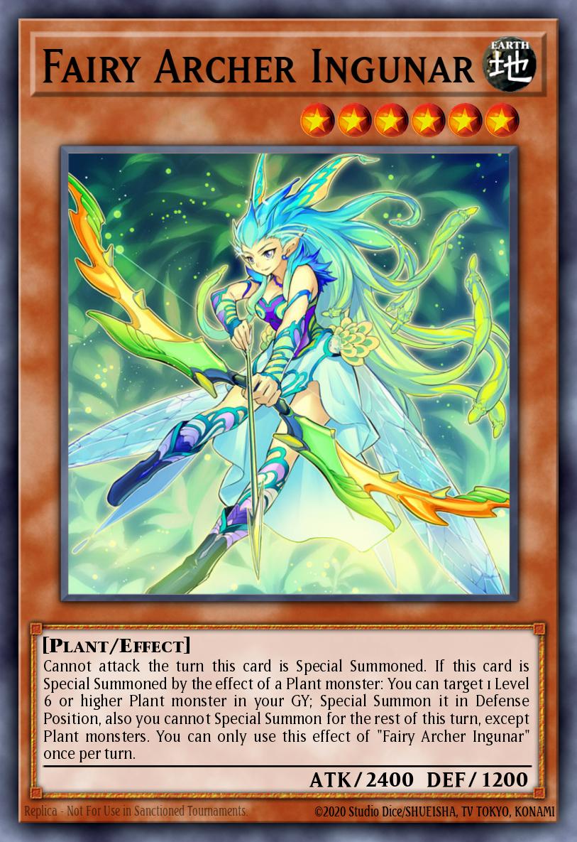 Arqueira Feérica Ingunar — Blazing Vortex Premiere! promotional card EN030