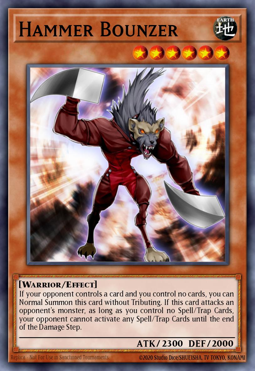 Hammer Bounzer — Galactic Overlord Sneak Peek Participation Card EN009