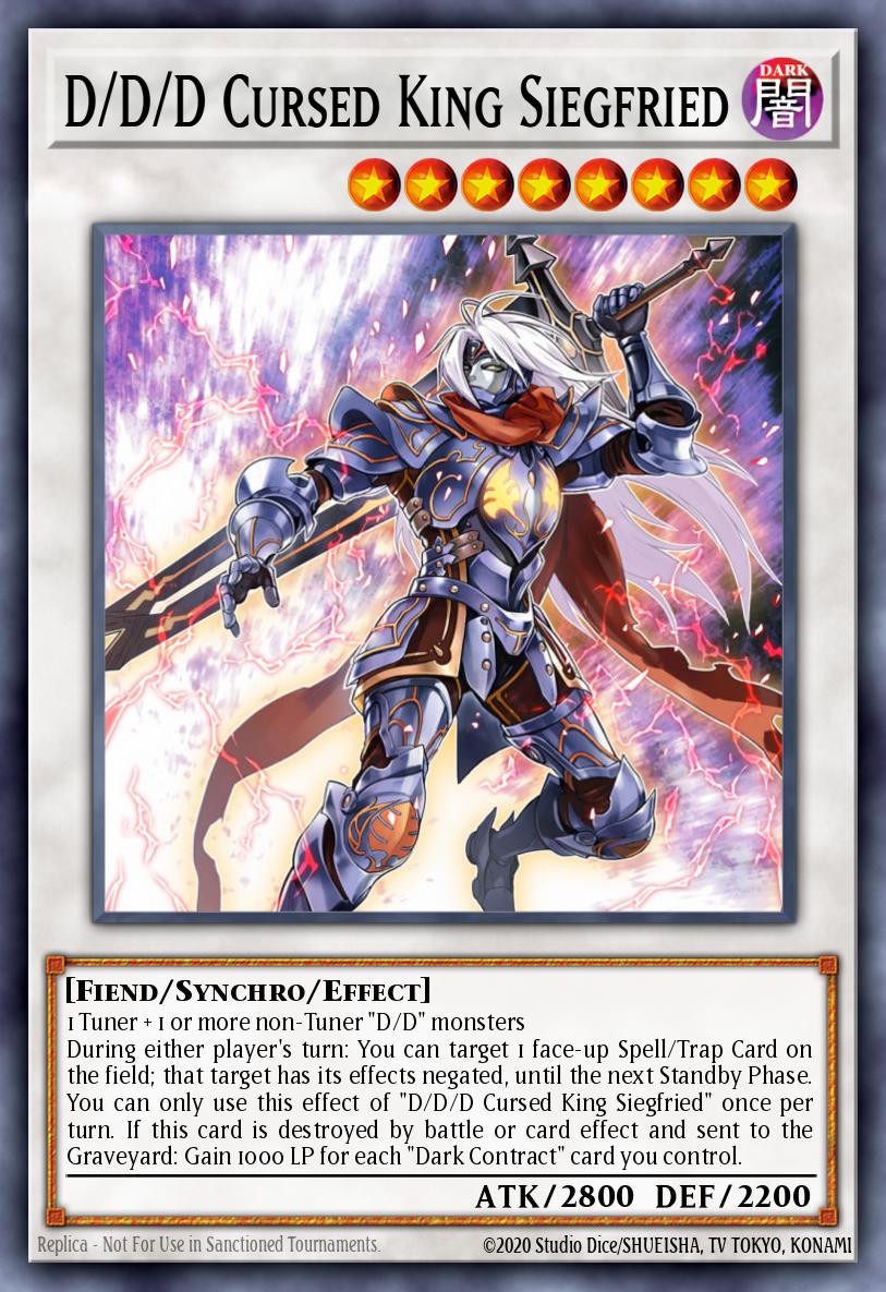 D/D/D Siegfried, o Rei Amaldiçoado — Pendulum Domination Structure Deck EN042