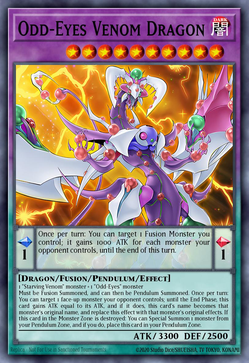 Dragão Peçonha de Olhos Anômalos — Battles of Legend: Light's Revenge EN006