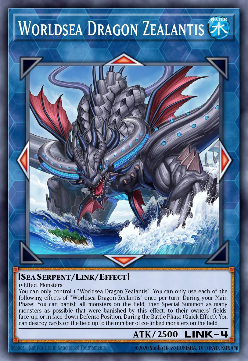 Worldsea Dragon Zealantis — Quarter Century Stampede EN082