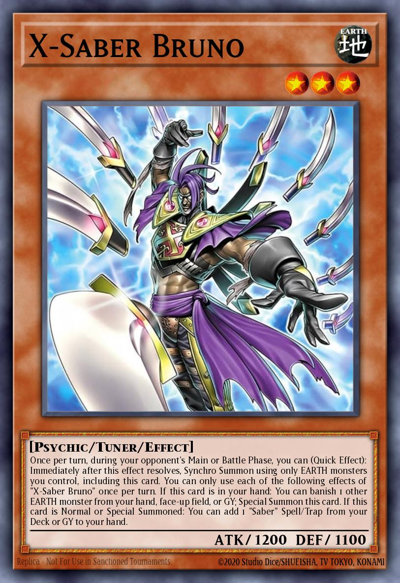X-Saber Bruno — Legendary Modern Decks 2026 ENX15