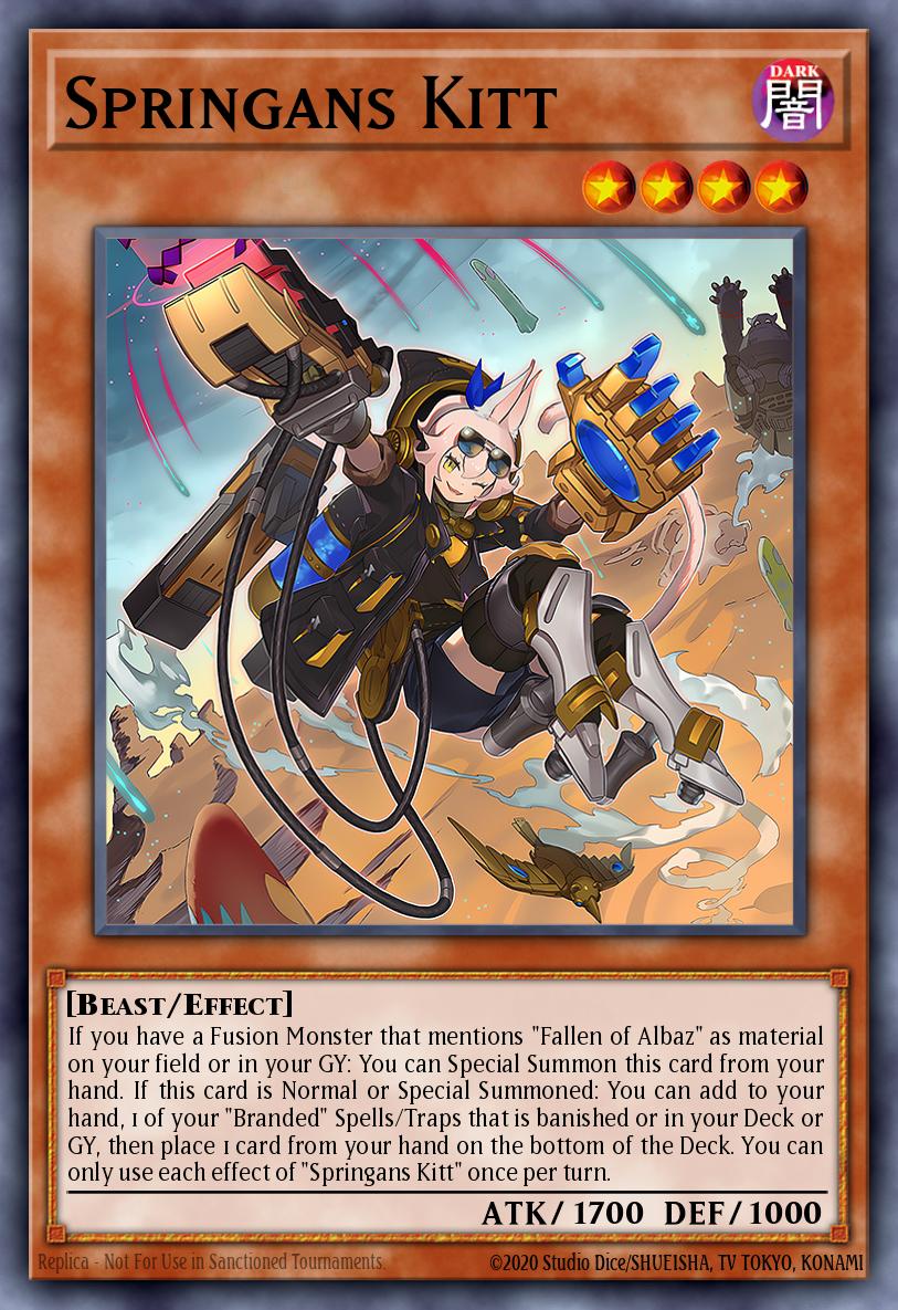 Springans Kitt — Structure Deck: Albaz Strike EN002