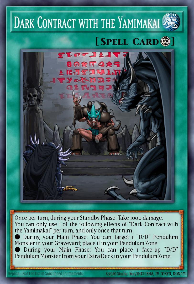 Pacto Obscuro com Yamimakai — Pendulum Domination Structure Deck EN023