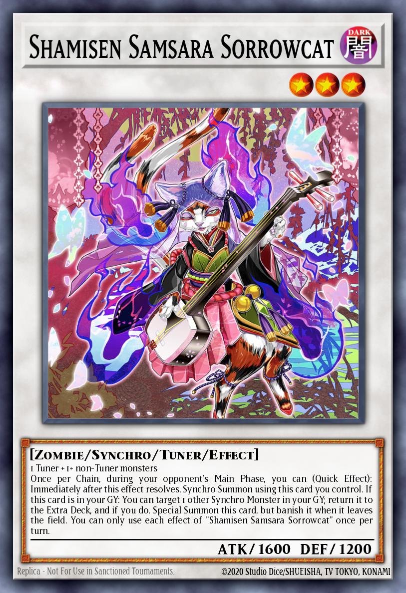 Shamisen Samsara Sorrowcat — Darkwing Blast EN044