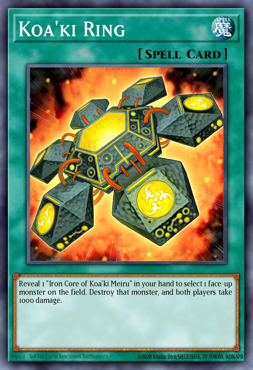 Koa'ki Ring — Starstrike Blast Sneak Peek Participation Card EN056