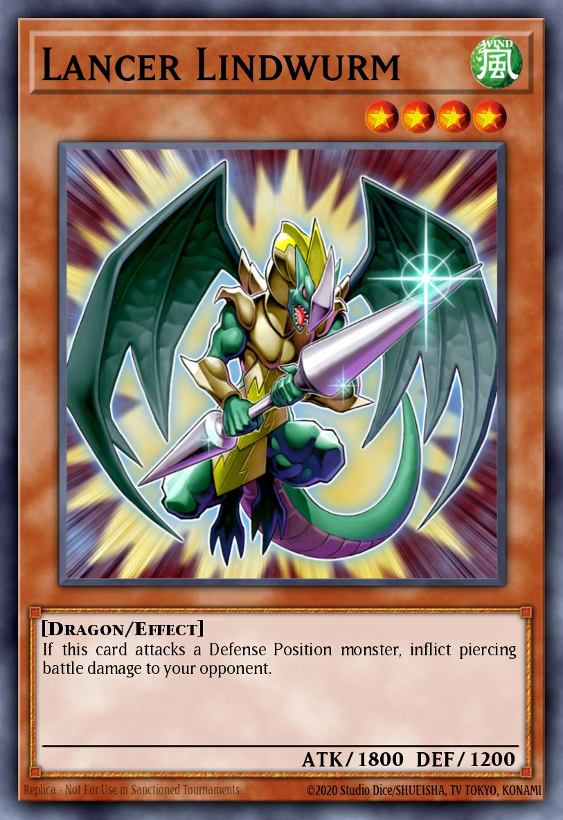 Lancer Lindwurm — Saber Force Starter Deck ENL07