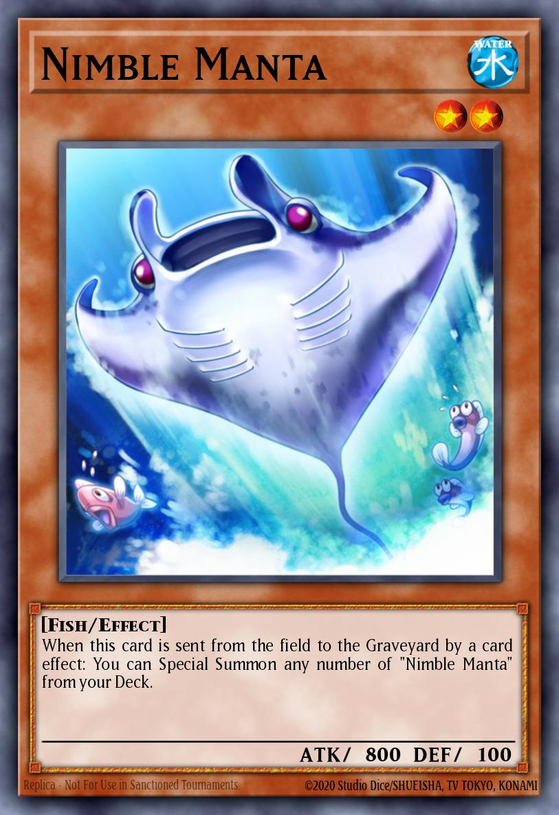 Nimble Manta — Galactic Overlord Sneak Peek Participation Card EN097