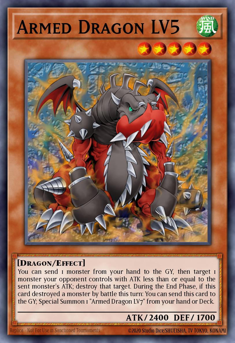 Dragão Armado LV5 — Dragunity Legion Structure Deck EN019