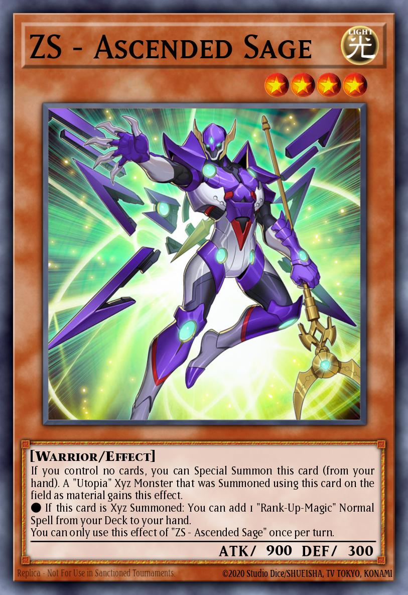 ZS - Sábio Ascenso — Lightning Overdrive Premiere! promotional card EN003