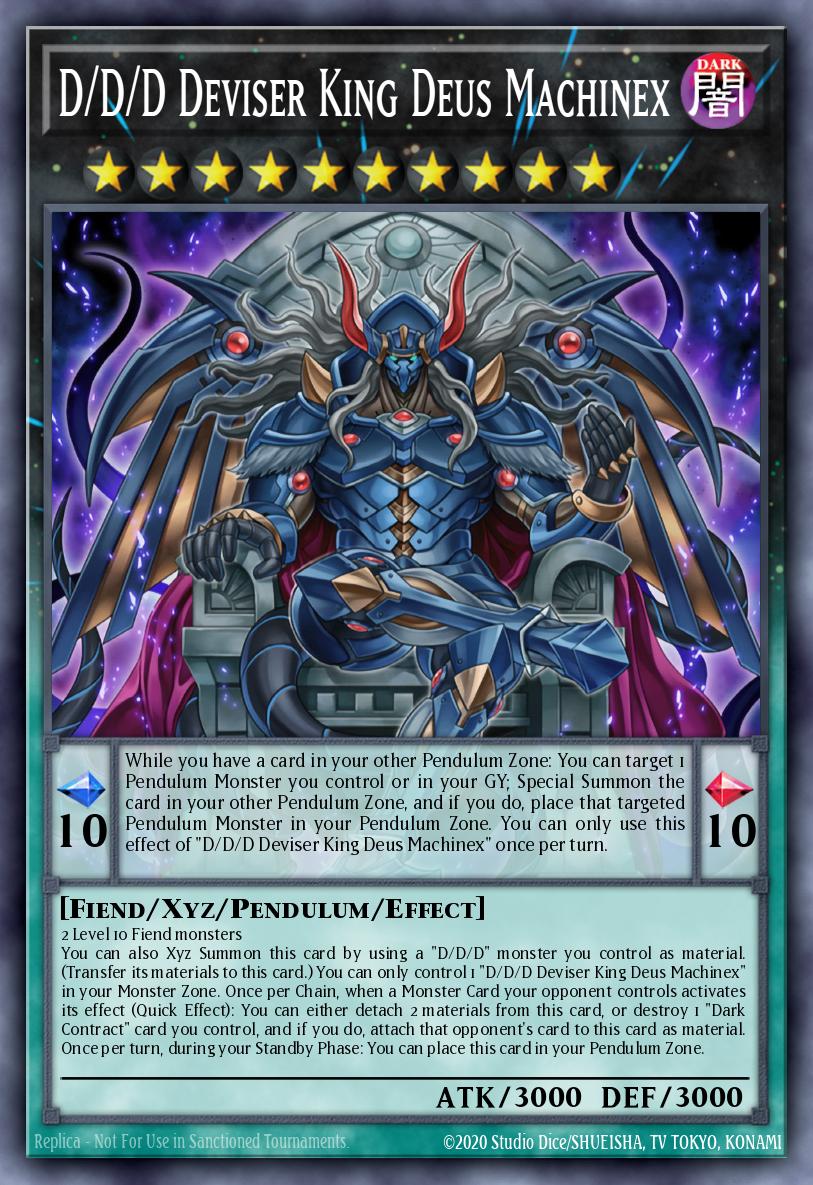 D/D/D Deus Machinex, o Rei Inventor — Battle of Chaos EN044