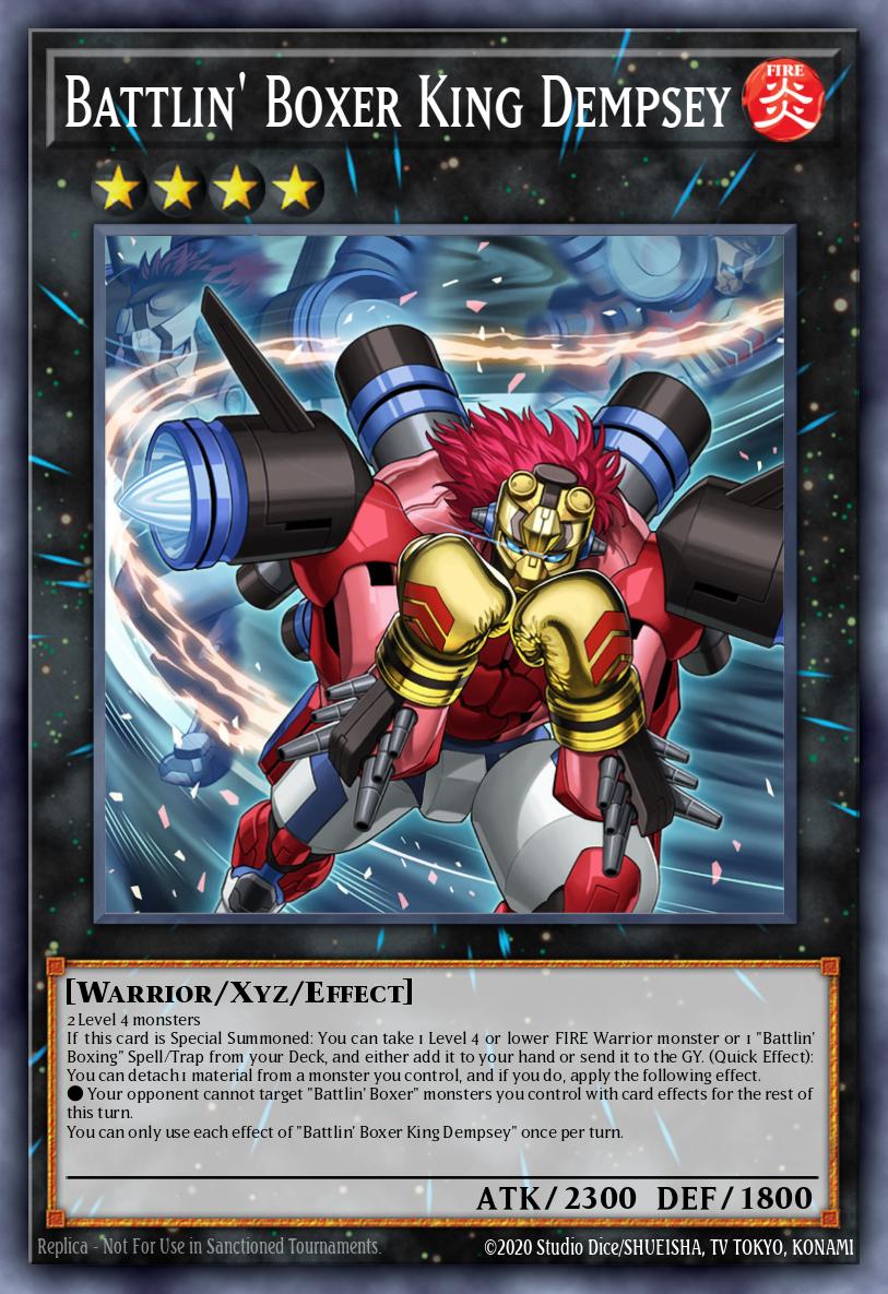 Battlin' Boxer King Dempsey — Legendary Duelists: Soulburning Volcano EN036