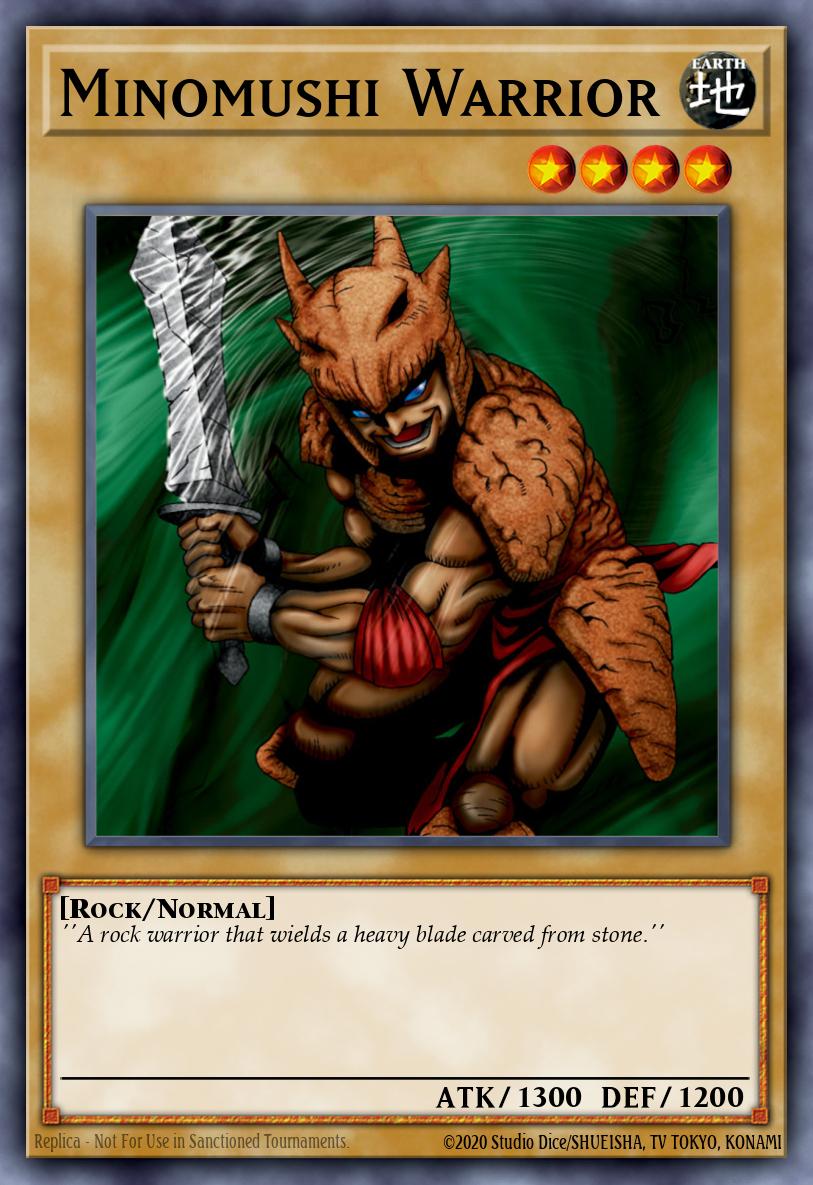 Guerreiro Minomushi — Sem lançamento no TCG (OCG / Master Duel) 46864967