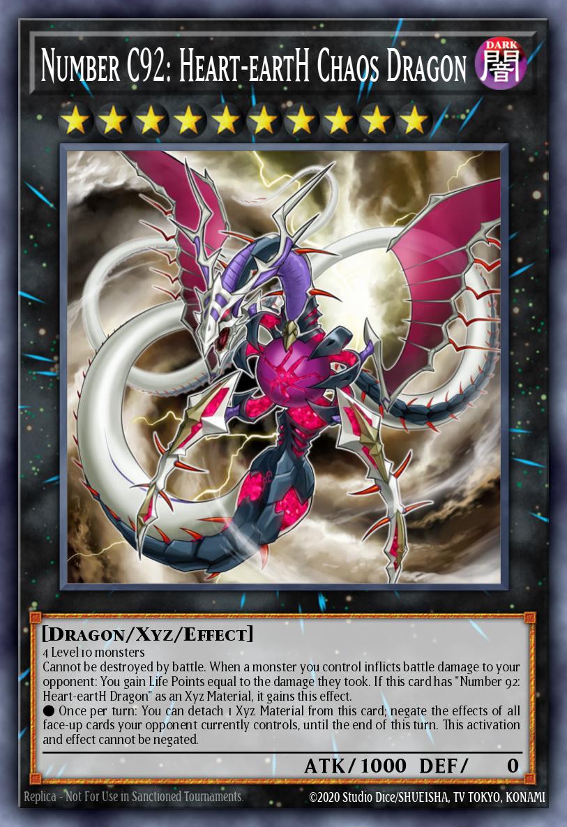 Número C92: Dragão do Caos Heart-eartH — Battles of Legend: Chapter 1 EN149