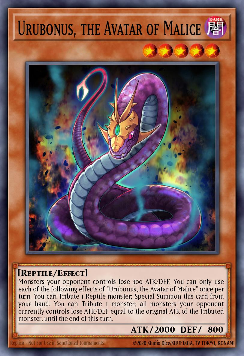 Urubonus, the Avatar of Malice — Battles of Legend: Monstrous Revenge EN020