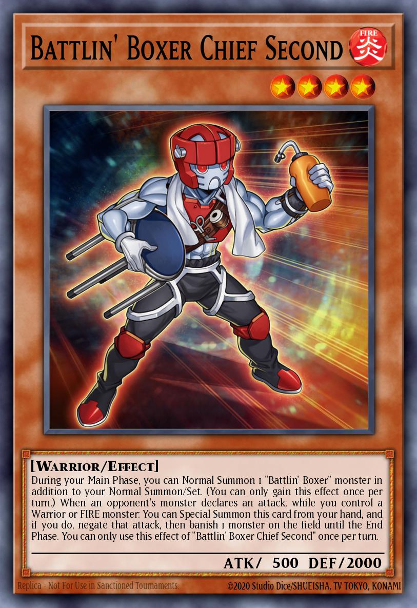 Battlin' Boxer Chief Second — Legendary Duelists: Soulburning Volcano EN033