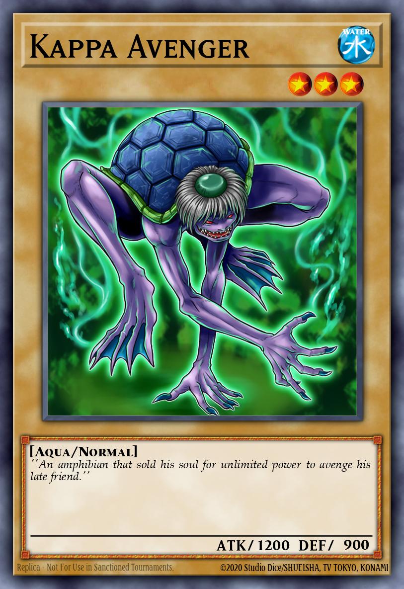 Kappa Avenger — Sem lançamento no TCG (OCG / Master Duel) 48109103