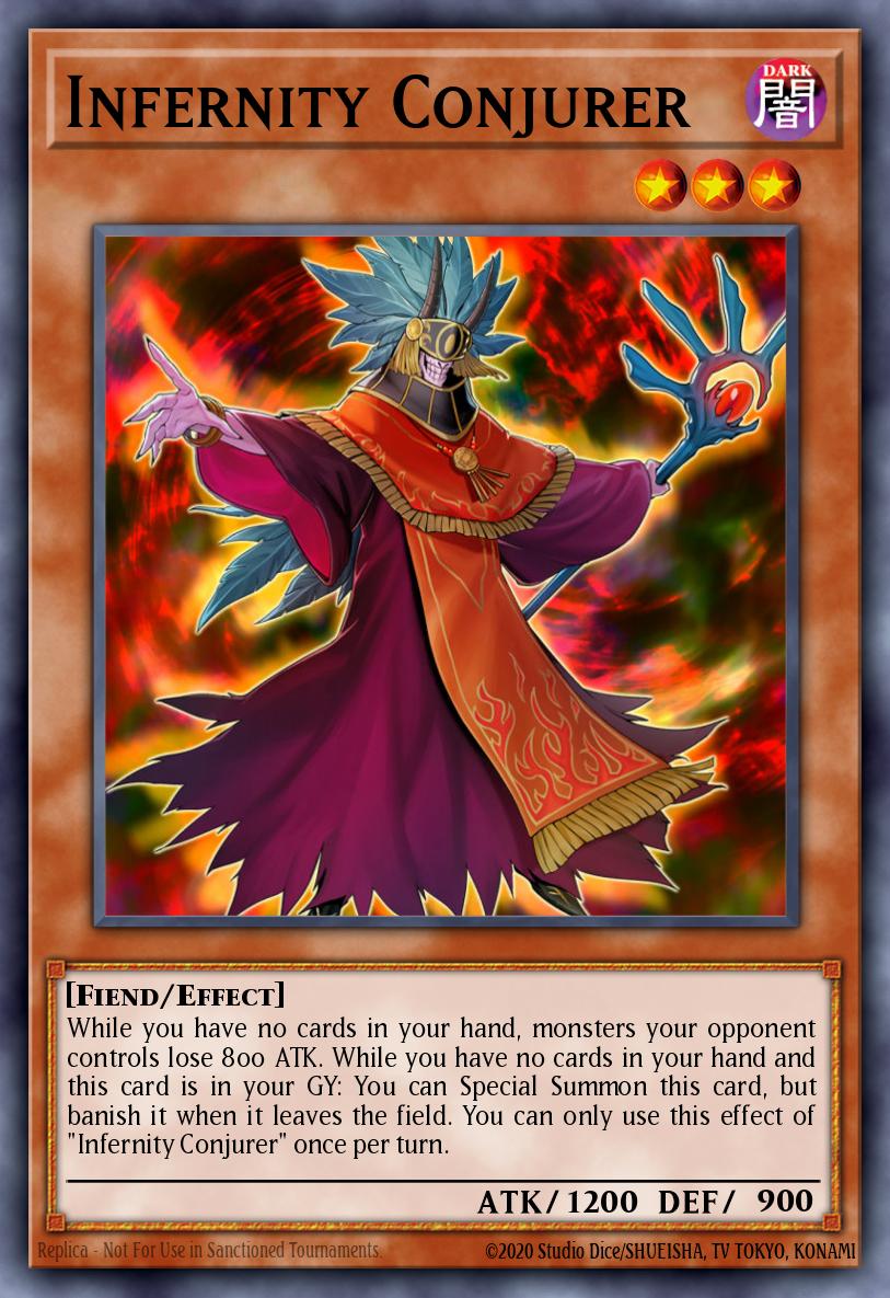 Conjurador Inférnico — Phantom Rage Premiere! promotional card EN016