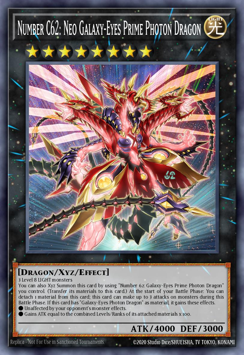 Number C62: Neo Galaxy-Eyes Prime Photon Dragon — Photon Hypernova EN043