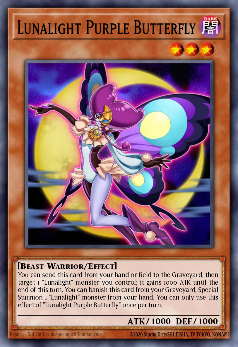 Borboleta Roxa Luzlunar — Shining Victories: Special Edition EN009