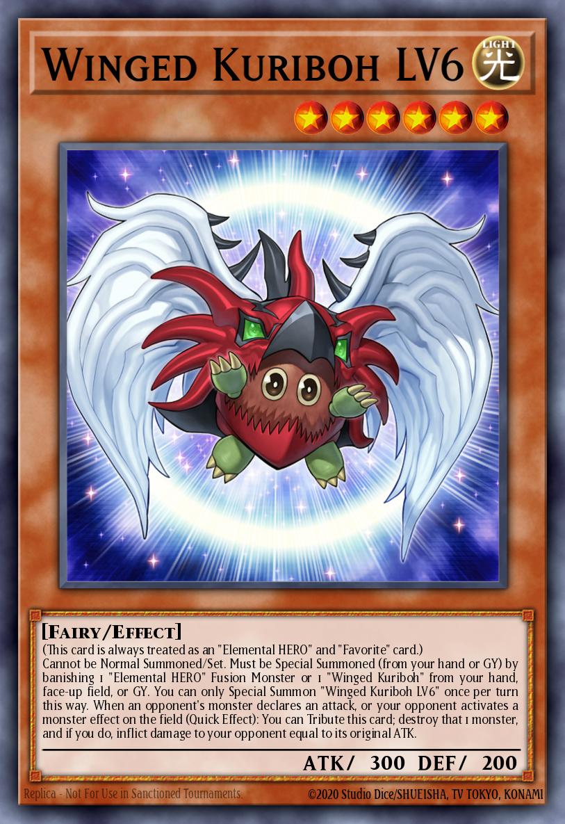 Winged Kuriboh LV6 — Battles of Legend: Terminal Revenge EN001