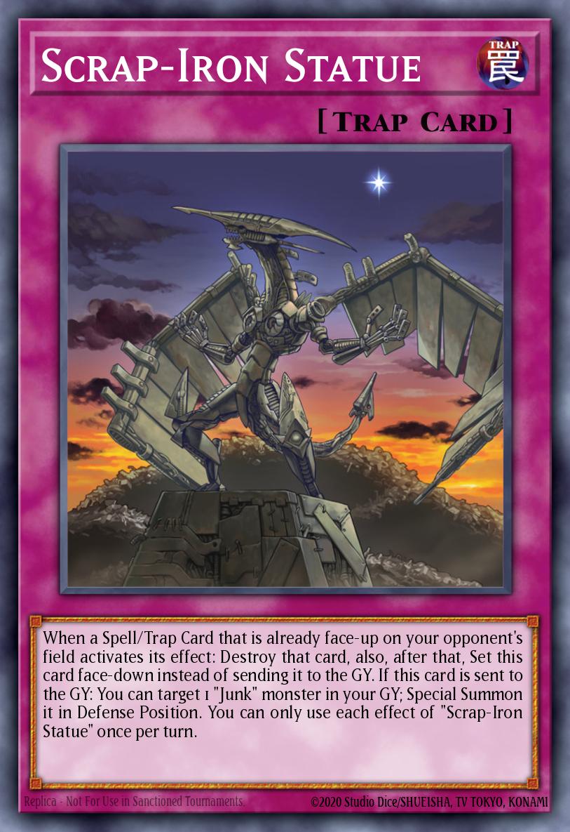 Estátua de Ferro-Velho — Synchron Extreme Structure Deck EN034