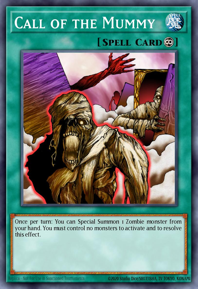 Chamado da Múmia — Zombie World Structure Deck EN024