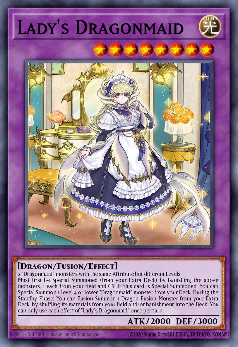 Lady's Dragonmaid — Battles of Legend: Monster Mayhem EN049