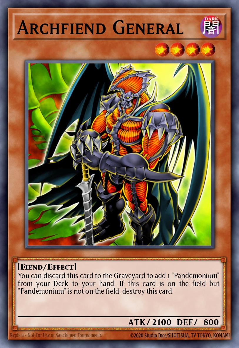 General Archdemônio — Speed Duel GX: Duelists of Shadows ENE12