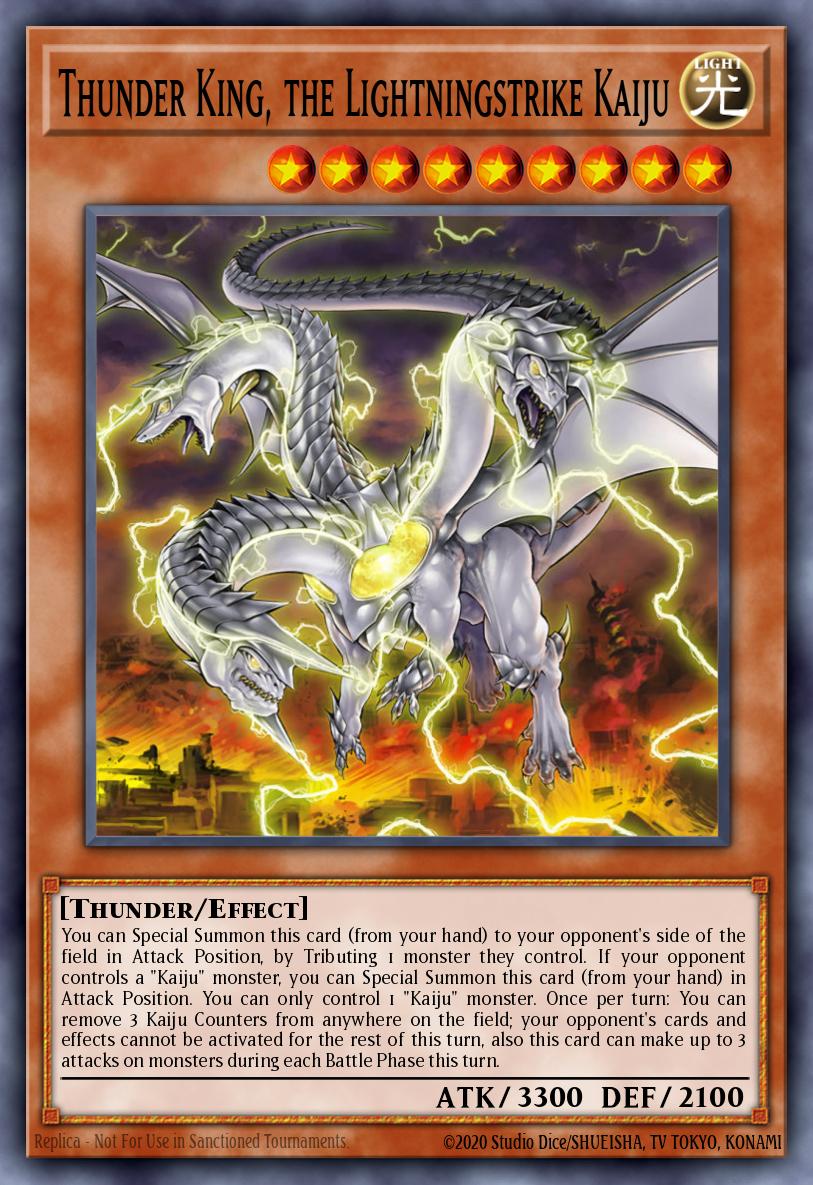 Rei Trovão, o Kaiju do Golpe Relâmpago — Structure Deck: Albaz Strike EN008
