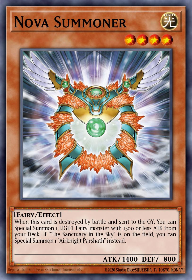 Invocador Nova — Lost Sanctuary Structure Deck EN018