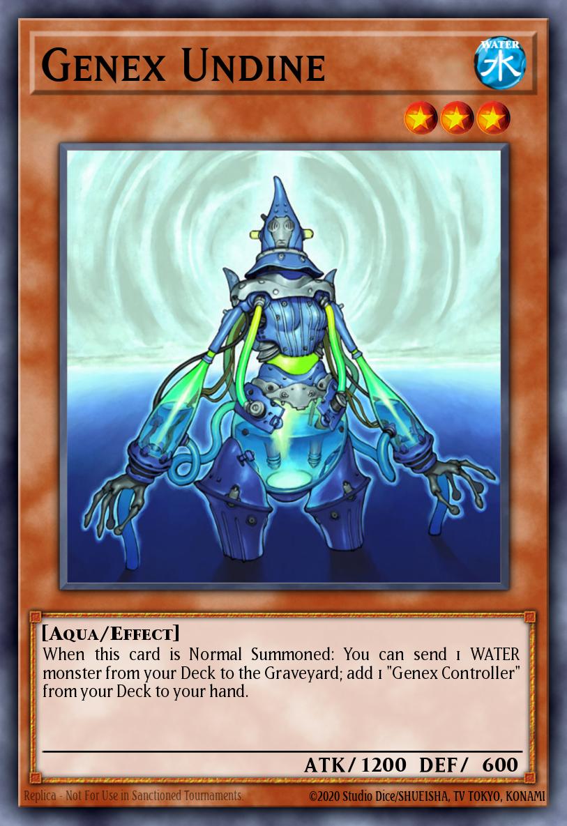 Undina Genex — Structure Deck: Freezing Chains EN020