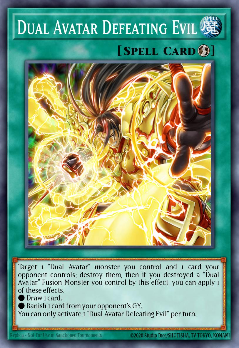 A Derrota do Mal Pelos Dois Avatares — Phantom Rage Premiere! promotional card EN059